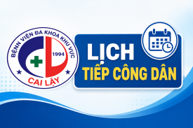 LỊCH TIẾP CÔNG DÂN THÁNG 02 NĂM 2026